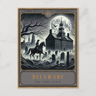 Delaware Gotische kunst Briefkaart