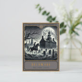 Delaware | Gotische kunst Briefkaart (Staand voorkant)