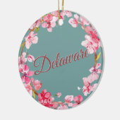 Delaware Hanukkah Keramisch Ornament (Links)