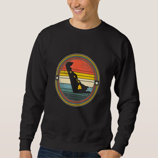 Delaware Hawaii Roots Origine State Map Retro Trui (Voorkant)