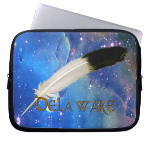 DELAWARE-hoes voor Nat- en Vetruimte-laptops Laptop Sleeve