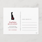 Delaware Holiday Moving Announcement Briefkaart (Achterkant)