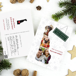 Delaware Holiday Moving Announcement Briefkaart