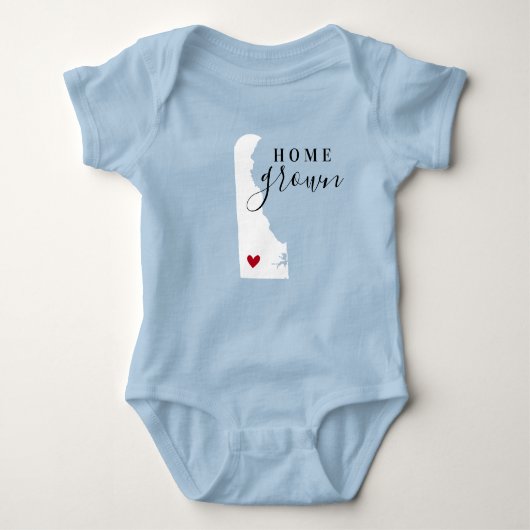 Delaware Home Grown State T-shirt (Voorkant)