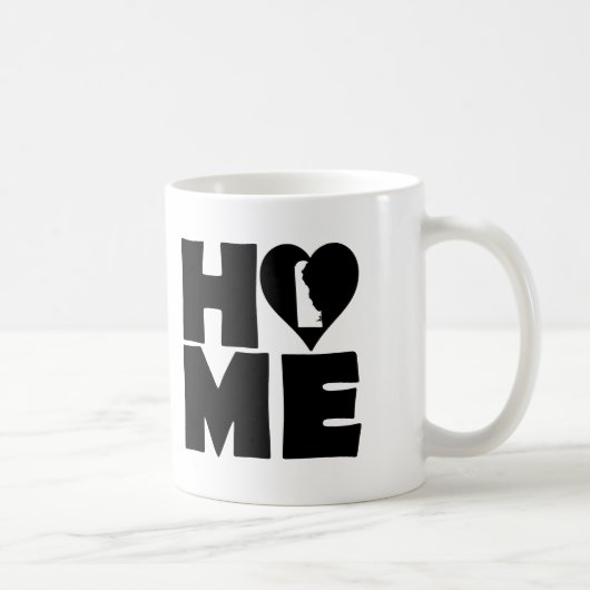 Delaware Home Heart State Mok of Reis Mok (Rechts)