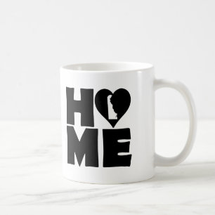 Delaware Home Heart State Mok of Travel Mug