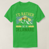 Delaware Home State Souvenir T-shirt (Design voorkant)