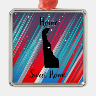 Delaware Home Sweet Home Metalen Ornament