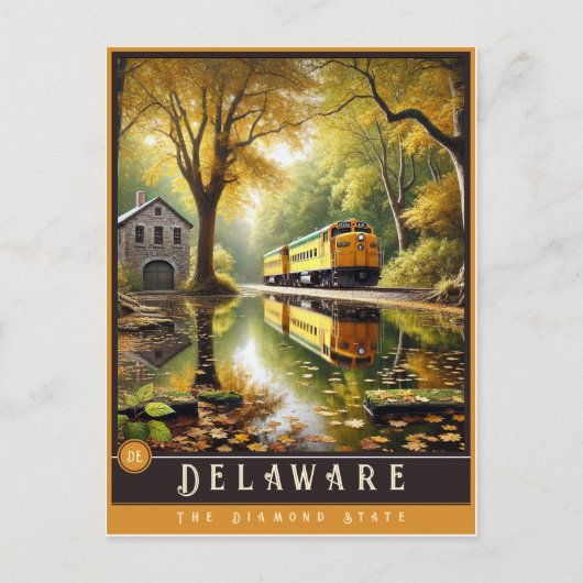 Delaware | hyperrealistisch Briefkaart (Voorkant)