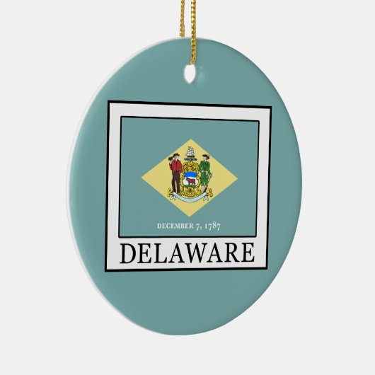 Delaware Keramisch Ornament (Rechts)