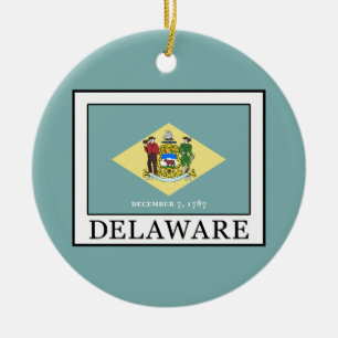 Delaware Keramisch Ornament