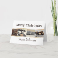 Delaware-kerstkaart, specificeer
