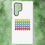 Delaware kleurrijke harten samsung galaxy hoesje<br><div class="desc">Hou je van kleurrijke telefoonhoesjes? Hou je van de staat Delaware? Deze telefoonhoes is voorzien van geel,  groen,  blauw,  paarse en rode harten die Delaware zeggen.</div>