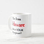 delaware koffiemok (Voorkant links)