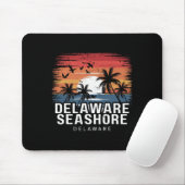 Delaware Kust Delaware Surfen Surfer Muismat (Met muis)