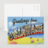 Delaware kustplaats briefkaart (Voorkant / Achterkant)