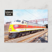 Delaware Lackawant en Westerne locomotief 808 Briefkaart (Voorkant)