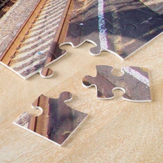 Delaware Lackawant en Westerne locomotief 808 Legpuzzel (Zijkant)