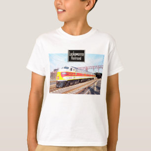 Delaware Lackawant en Westerne locomotief 808 T-shirt