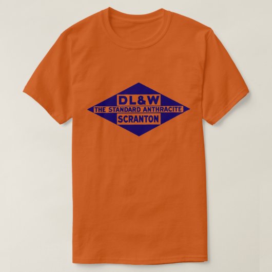 Delaware Lackawant en Westerne Spoorweg T T-shirt (Design voorkant)