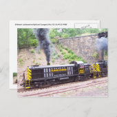 Delaware Lackawant Railroad Company Alco RS-3s Briefkaart (Voorkant / Achterkant)