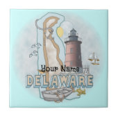 Delaware Lighthouse tegel Tegeltje (Voorkant)