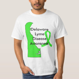 Delaware Lyme-ziekte bewustzijnsshirt T-shirt