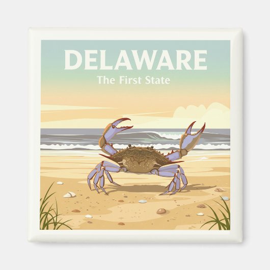 Delaware Magneet (Voorkant)