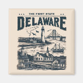 Delaware Magneet (Voorkant)