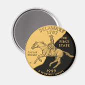 Delaware Magneet (Voorkant / Achterkant)