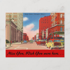Delaware, Market Street Briefkaart