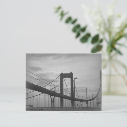 Delaware Memorial Bridge Briefkaart (Staand voorkant)