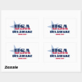 Delaware My Home State Sticker (Vel)