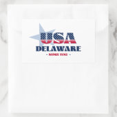 Delaware My Home State Sticker (Tas)