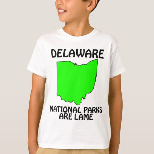 Delaware - Nationale parken zijn saai T-shirt