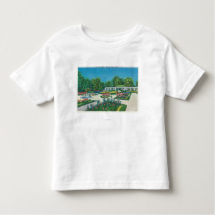 Delaware Park Roos Garden Uitzicht Kinder Shirts