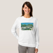 Delaware Park Roos Garden Uitzicht T-shirt (Voorkant volledig)