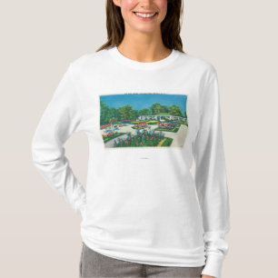 Delaware Park Roos Garden Uitzicht T-shirt