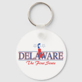 Delaware Patriotic Sleutelhanger (Voorkant)