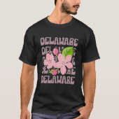 Delaware Peach Blossom T-shirt (Voorkant)