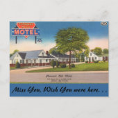 Delaware, Pleasant Hill Motel Briefkaart (Voorkant)