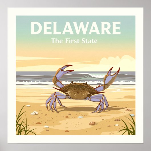  Delaware Poster (Voorkant)