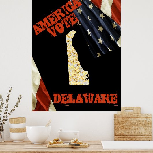 DELAWARE POSTER (Keuken)