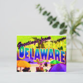 Delaware Postkaart (Staand voorkant)
