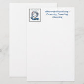 Delaware Poultry Club Briefpapier stijl 1 (Voorkant / Achterkant)