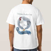 Delaware Poultry Club, lid T-shirt (Achterkant)