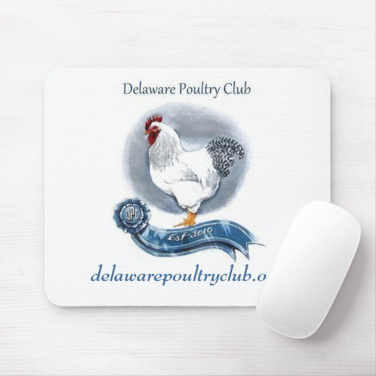 Delaware Poultry Club Mousepad (landschap) Muismat (Met muis)