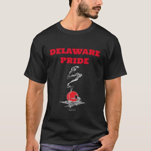 Delaware Pride T-Shirt voor Delaware Tribal leden (Voorkant)