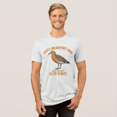 Delaware Red Knot Wings of Migration Tri-Blend Shirt (Voorkant volledig)