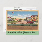 Delaware, Rehoboth Ave. Briefkaart (Voorkant / Achterkant)